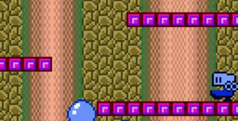 Classic Bubble Bobble GBC Screenshot