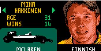 Formula One 2000 GBC Screenshot