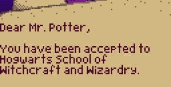 Harry Potter and the Sorcerer's Stone GBC Screenshot