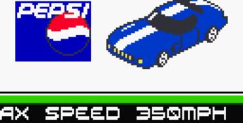 Jeff Gordon XS Racing GBC Screenshot