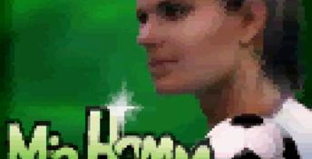 Mia Hamm Soccer Shootout GBC Screenshot