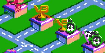 Micro Machines V3 GBC Screenshot