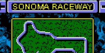 NASCAR Challenge GBC Screenshot
