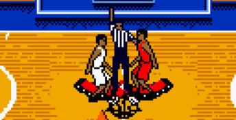 NBA Hoopz GBC Screenshot