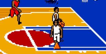 NBA Hoopz GBC Screenshot