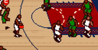 NBA in the Zone 2000 GBC Screenshot