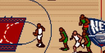 NBA in the Zone 2000 GBC Screenshot