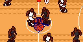 NBA in the Zone 2000 GBC Screenshot