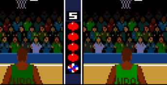 NBA in the Zone 2000 GBC Screenshot