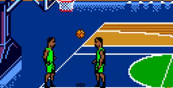 NBA Showtime: NBA on NBC GBC Screenshot