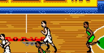 NBA Showtime: NBA on NBC GBC Screenshot
