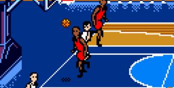 NBA Showtime: NBA on NBC GBC Screenshot