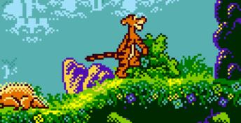 Pooh and Tigger's Hunny Safari GBC Screenshot