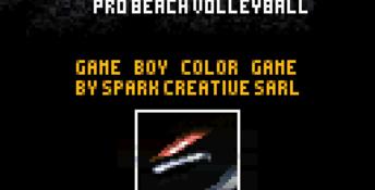 Power Spike Pro Beach Volleyball GBC Screenshot