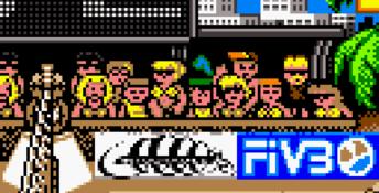 Power Spike Pro Beach Volleyball GBC Screenshot