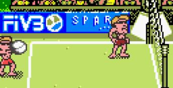 Power Spike Pro Beach Volleyball GBC Screenshot