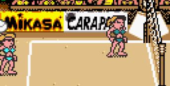 Power Spike Pro Beach Volleyball GBC Screenshot