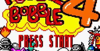 Puzzle Bobble 4 GBC Screenshot