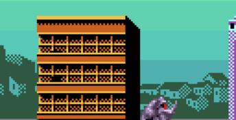 Rampage 2: Universal Tour GBC Screenshot