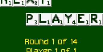 Scrabble GBC Screenshot