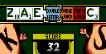 Scrabble GBC Screenshot