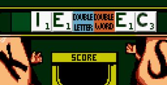 Scrabble GBC Screenshot