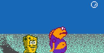 SpongeBob SquarePants: Legend of the Lost Spatula GBC Screenshot