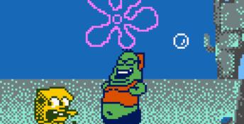 SpongeBob SquarePants: Legend of the Lost Spatula GBC Screenshot