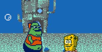 SpongeBob SquarePants: Legend of the Lost Spatula GBC Screenshot