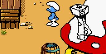 The Adventures of the Smurfs GBC Screenshot