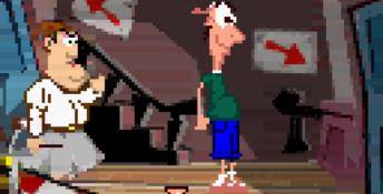 The Fish Files GBC Screenshot