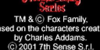 The New Addams Family Series GBC Screenshot