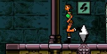 Tomb Raider: Curse of the Sword GBC Screenshot
