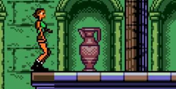 Tomb Raider: Curse of the Sword GBC Screenshot