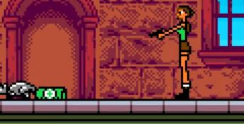 Tomb Raider: Curse of the Sword GBC Screenshot