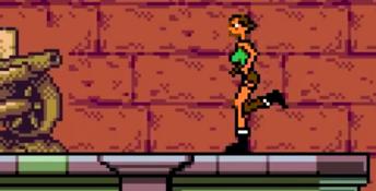 Tomb Raider: Curse of the Sword GBC Screenshot