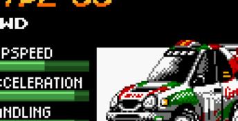 Top Gear Rally GBC Screenshot