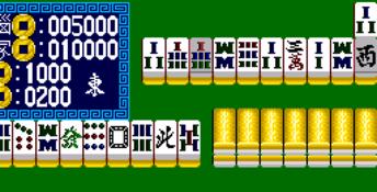 16 Tiles Mahjong Genesis Screenshot