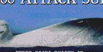 688 Attack Sub splash screen