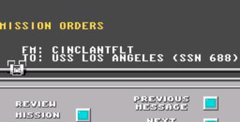 688 Attack Sub Genesis Screenshot