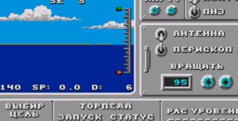 688 Attack Sub Genesis Screenshot