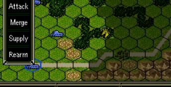 Advanced Daisenryaku Genesis Screenshot