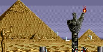 Atomic Runner Genesis Screenshot
