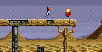 Atomic Runner Genesis Screenshot