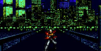 Atomic Runner Genesis Screenshot