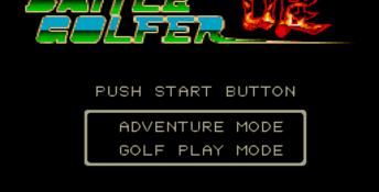 Battle Golfer Yui Genesis Screenshot