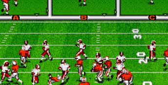 Bill Walsh College Football Genesis Screenshot