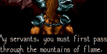 Blades of Vengeance Genesis Screenshot