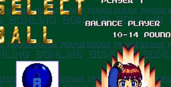 Boogie Woogie Bowling Genesis Screenshot