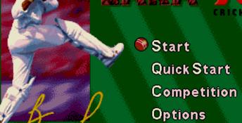 Brian Lara Cricket 96 Genesis Screenshot